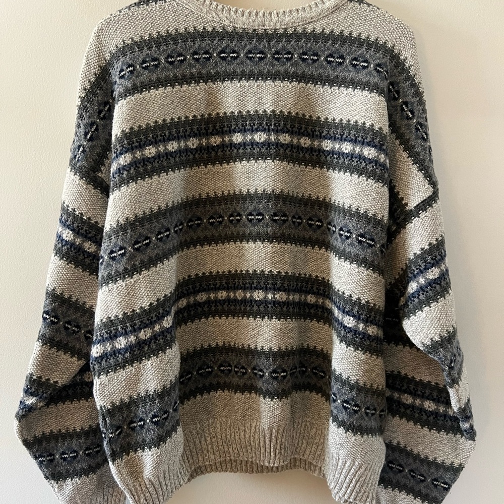Vintage Patterned Sweater